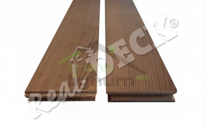 Thermo dřevo jasan 20x115 mm hladký - Délka: 2,7 m
