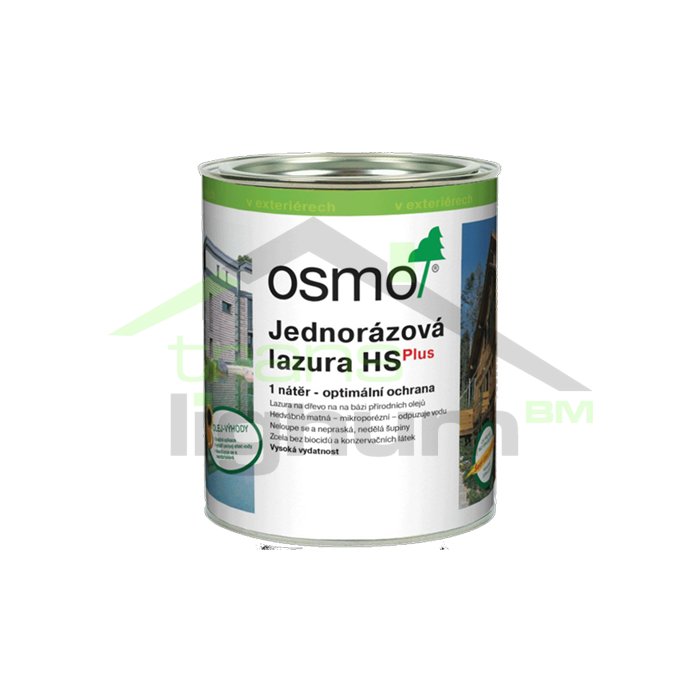 Jednorázová lazura HS plus - Zvol velikost: 0,75 l