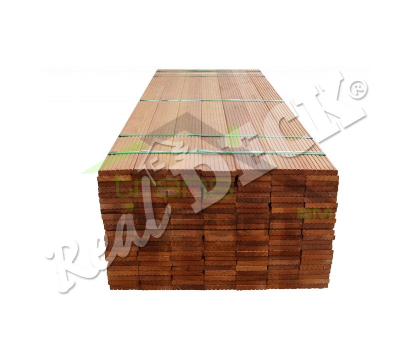 Garapa 25 x 145 mm jemná/hrubá - Vyber délku: 5,795 m