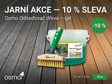 Odšeďovač dřeva v akční nabídce