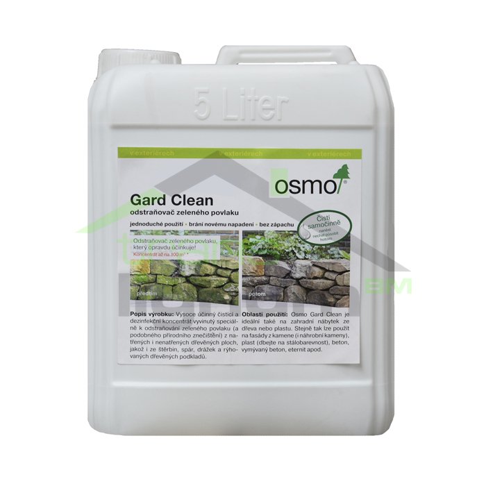 Gard Clean - odstraňovač zeleného povlaku - Zvol velikost: 5 l
