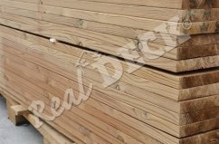 Thermowood borovice 26 x 138mm jemná drážka