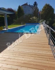 Červený cedr 40 x 140 sukatý, hladký