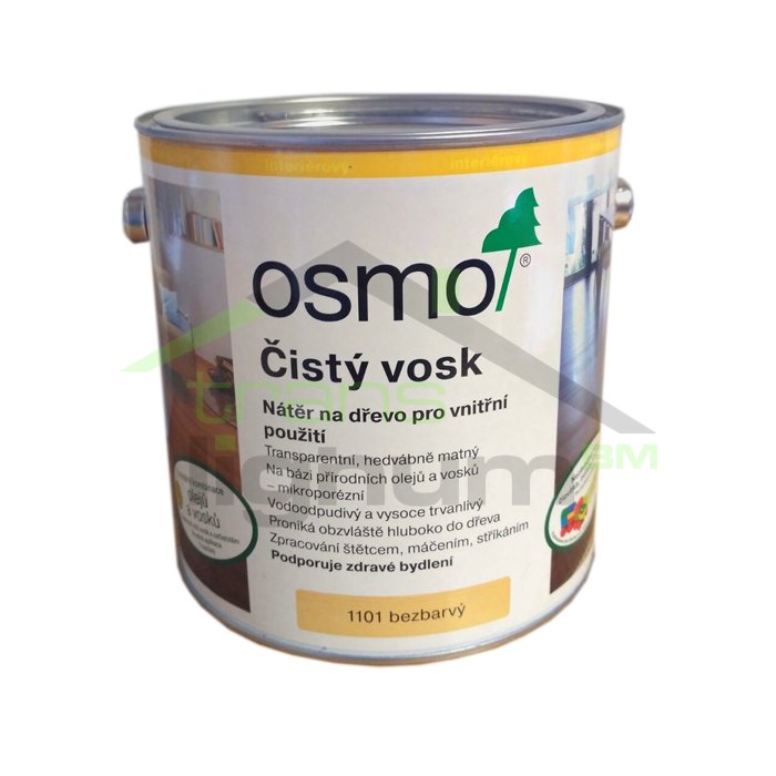 Čistý vosk pro exotické dřeviny - Zvol velikost: 10 l