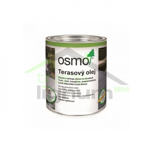 Terasový olej - Vyber odstín: 007 Teak olej bezbarvý, Zvol velikost: 2,5 l
