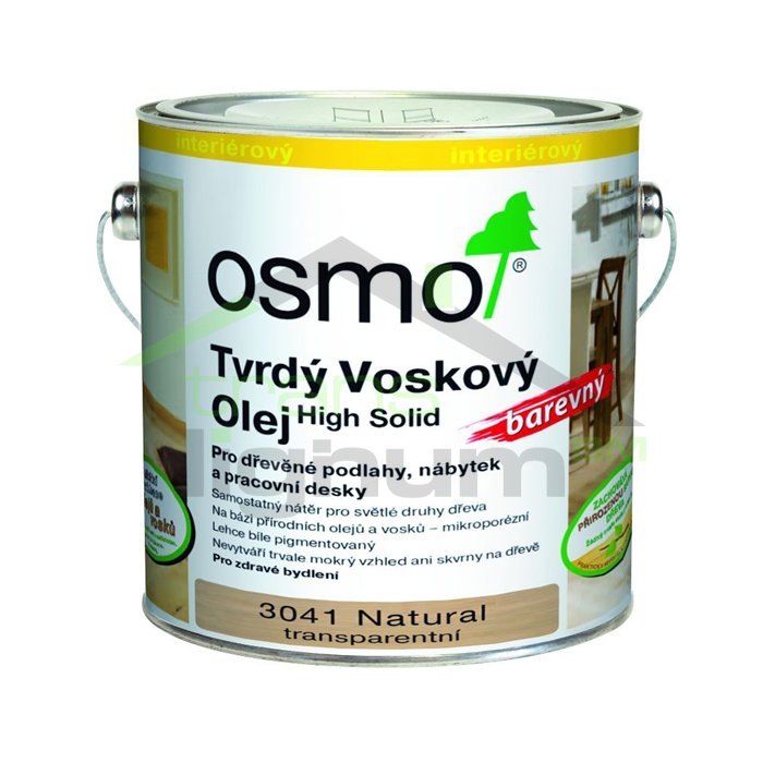 Tvrdý voskový olej Effekt Natural
