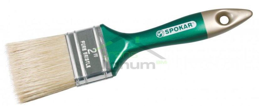 Štětec plochý natur profi
