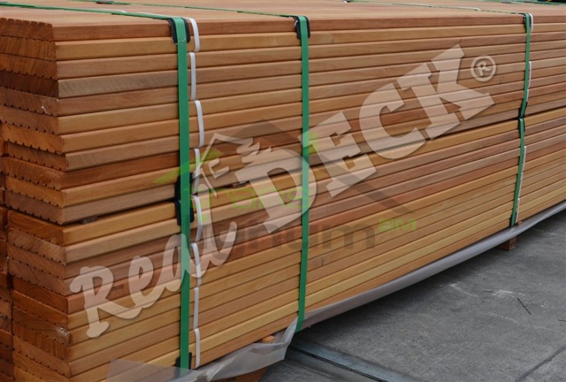 Garapa 25 x 145 mm jemná/hrubá - Vyber délku: 5,795 m