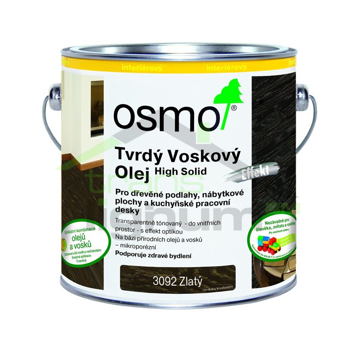 Tvrdý voskový olej Effekt