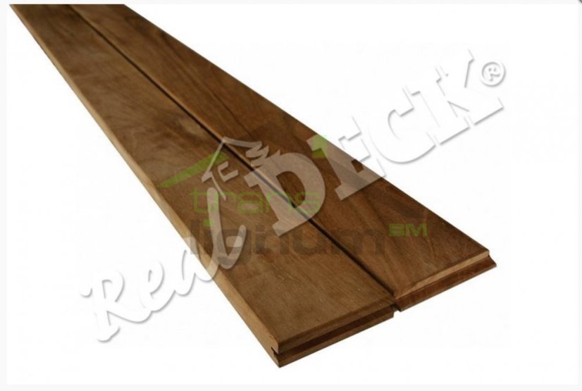 Teak javský pero/drážka 20 x 90 mm