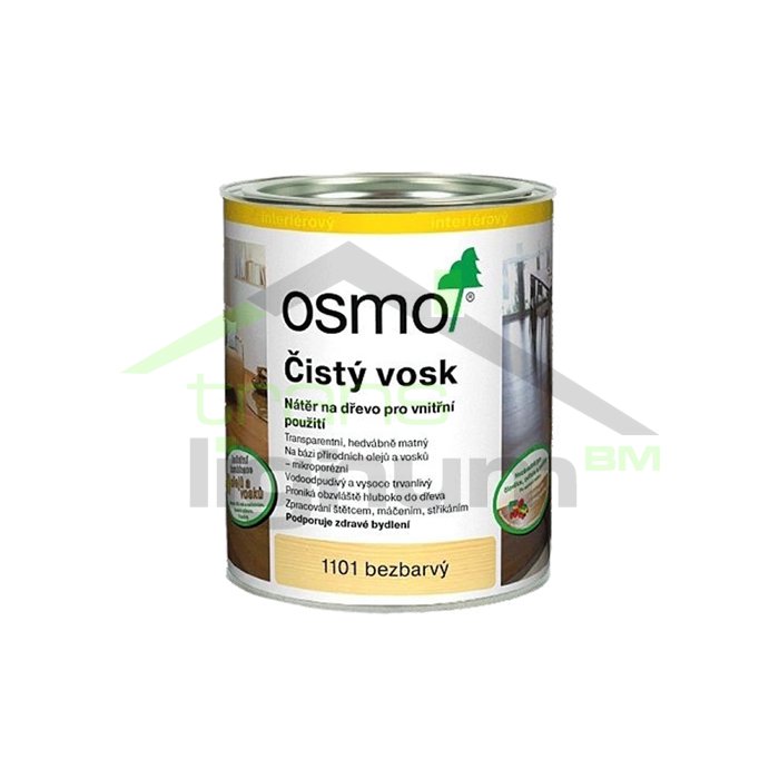 Čistý vosk pro exotické dřeviny - Zvol velikost: 0,75 l