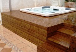 Thermowood borovice AntiSlip 26 x 117mm s bočními úchyty