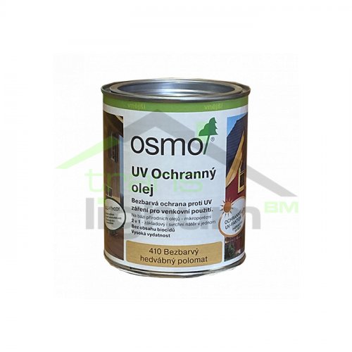UV ochranný olej 410 - Vyber odstín: 410 Bezbarvý, Zvol velikost: 25 l