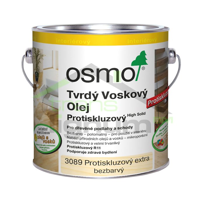 Tvrdý voskový olej protiskluzný