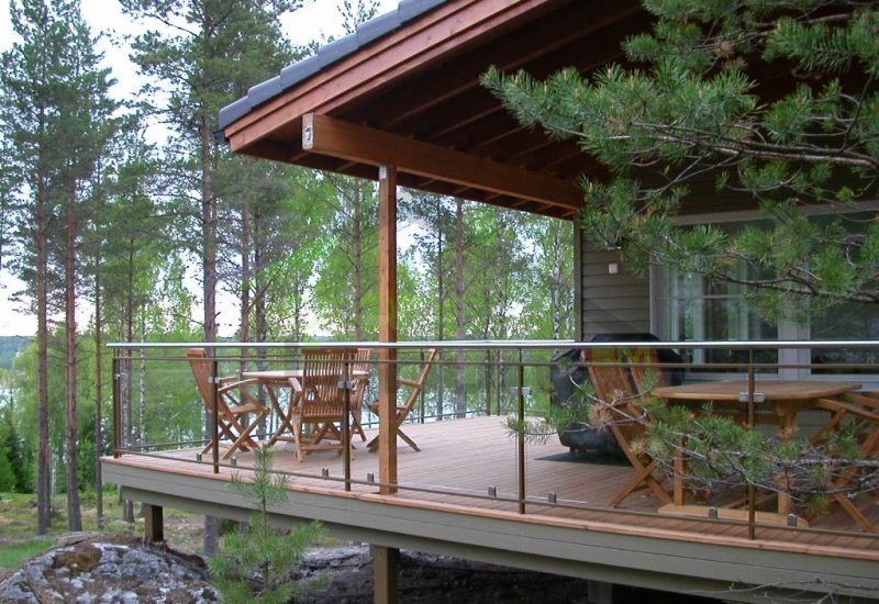 Thermowood borovice LunaDeck 2 26x117 s bočními úchyty