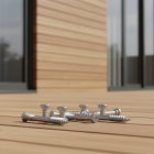 Terasové vruty nerez